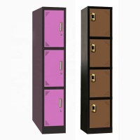 Three door locker staff cloth wardrobe steel metal locker iron clothes wardrobe armario