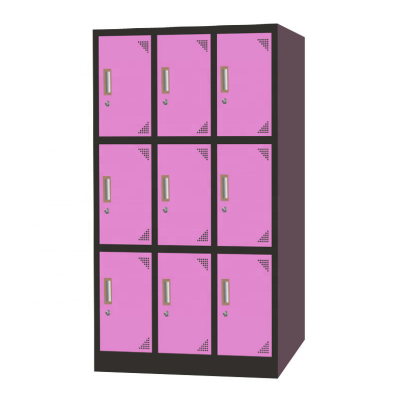 Metal cabinet locker school safe parcel locker  metal cloakroom storage with lock safe